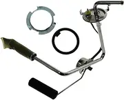 TRQ Gas Tank Fuel Sending Unit Stainless Steel with 3/8" Line Compatible with 68-74 Corvette