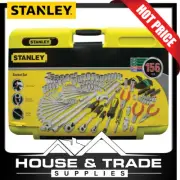 Stanley Socket Tool Set 156 Piece 1/4", 3/8", 1/2" Dr METRIC/SAE 71-609