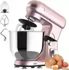 ADVWIN Stand Mixer, 1400W 6.5L Kitchen Food Mixer, 6 Speed with Tilt Head Pulse