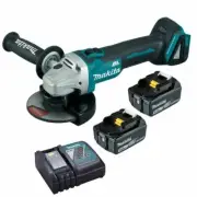 Makita BRUSHLESS LI-ION ANGLE GRINDER KIT DGA504RTE 18V 125mm+Battery & Charger