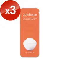 在飛比找森森購物網優惠-【Sulwhasoo 雪花秀】極致臻秀眼霜 1ML x 3