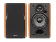 Edifier R1380DB 2.0 Professional Bookshelf Active Speakers - Bluetooth/Optical/Coaxial, Line In Connection/Wireless Remote Brown