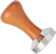 MAGICLULU Wooden Handle Presser Espresso Distribution Tools Coffee Plunger Supply