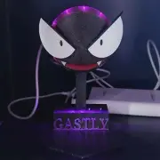Gastly Poke Humidifier USB Rechargeable Night Light Ambient Air Purifier
