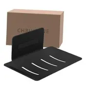 Self-Adhesive Soap Dish for Shower, Aluminum Bar Soap Holder Dishes for