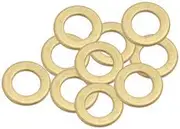 Aeroflow Brass Crush Washer Metric M8 8mm Id Suits M8 Thread 10 Pack - AF181-08