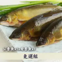 在飛比找台灣好農優惠-(共2包)宜蘭游大哥綜合香魚組(公500g-2~4尾入x1、