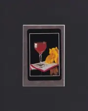 8X10" Matted Print Mixed Drink Alcohol Card Picture: Wedding Belle Cocktail
