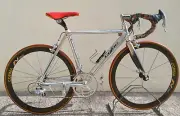 Racing bike, pro teams, NOS, Cyfac, Campagnolo Record Titanium, Corima carbon