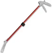 Foldable Red Hook Snake Tongs Grabber Handling Catcher Tool Wide Jaw (1.2M)