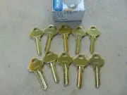 10 KEYS EVEREST PRIMUS SCHLAGE D235 KEYS UNCUT LOCKSMITH