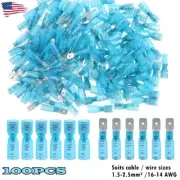 100X Heat Shrink Male&Female Spade Wire Connector Electrical Terminals Sets