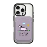 Snappy MagSafe Wallet Snappy™ BioVeg Wallet MagSafe Compatible Terry the Unicorn