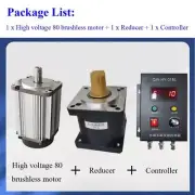 220V DC Planetary Reducer Gear Motor Variable Brushless Speed Controller 450-1KW