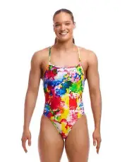 Funkita Ink Jet Strapped In Swimsuit - Multi