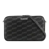 在飛比找環球Online優惠-【BALENCIAGA】BB Monogram 塗層帆布銀字