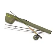 Encounter Fly Rod Outfit - Fishing Rod and Reel Combo Starter Kit - 9' 6-wt.,...