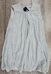 Baby Girl Clothes New Splendid 12-18 Month Sparkle Gray Dressy Top