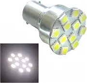 PA 4PCS RV Camper Interior LED Light Bulbs 1156 BA15S 1141 12SMD Warm White 4500K
