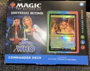 Magic The Gathering - MTG - DOCTOR WHO Commander Deck | Paradox Power| New