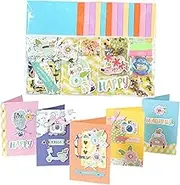 Card Making Kits for Adults, DIY Greeting Card Supplies for Birthdays, Holidays, and Baby Showers, Colorful Craft Kit