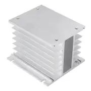 Three Phase Aluminum Alloy Heat Sink SSR Dissipation Solid State Relay Heatsink
