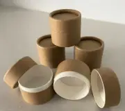Zero Waste Cardboard 20mJar/Pot Suitable for Lipbalm, Salves, Deodorant and More