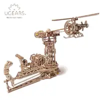 在飛比找蝦皮購物優惠-UGEARS｜傳奇飛行員【木百貨】自我推進模型｜木製模型｜組