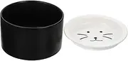 Pet Ceramic Bowl Container for Dog Food Cat Bowl Dog Bowls Cat Dishes for Food and Water Pet Food Bowl Raised Pet Bowl Food Feeder for Pet Kitten Food Bowl Pet Water Bowl Ceramics BESPORTBLE