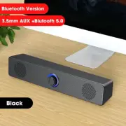 PC Soundbar Wired and Wireless Bluetooth Speaker USB Powered Soundbar for TV Pc