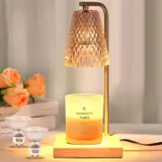 Candle Warmer Lamp With Timer & Dimmer - Electric Jar Candle Warmer for House...