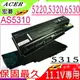 Acer 電池(保固最久)-宏碁電池-Aspire 5220電池,5310G,5315G,5320G電池,6530G Btp-As5520g,Ick70-11.1v ACER筆電電池