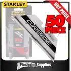 Stanley Knife Blades 50 Piece CARBINE 10X Sharper Longer FATMAX 11-800L