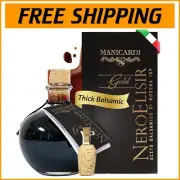 Premium Balsamic Vinegar of Modena - 250ml with Drizzle Dispenser for Dishes
