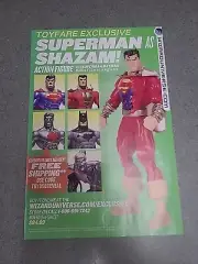 Superman As Shazam Action Figure Print Ad 2005 7x10 Great To Frame