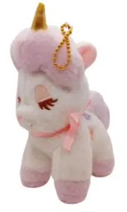 KIRARA Unicorn No Cony Plush Charm; 2018 new w/o tags 6"