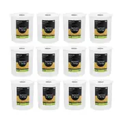 12PK Lemon & Lime Press Seal Airtight Food Storer Container 4.5L 19x19x21cm