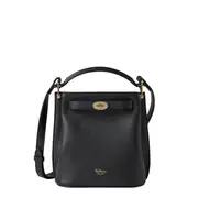 [Mulberry] Mini Islington Bucket Black Small Classic Grain