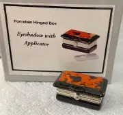 Porcelain Hinged Box Eyeshadow with Applicator Trinket Midwest PHB New in Box
