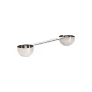 A Series Stainless Steel Double End Measuring Spoon Size 20cm by Soffritto