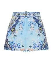 printed belted shorts S,M Al Manial Palace Memoirs