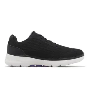 Skechers 休閒鞋 Go Walk 6 女鞋 黑 紫 防水鞋面 瑜珈鞋墊 健走鞋 運動鞋 124549BKLV