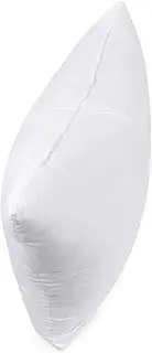 EVERMARKET Throw Pillows Insert, Stuffer Pillow Inserts, Square Indoor Decorative Pillows, Bed and Couch Pillows,18 x 18 Inches（White） (18 x 18 Inches, White, 1)