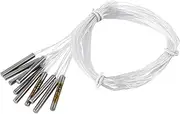 ANKROYU 10PCS Sensor Probes, Temperature Probe Waterproof Sensor Probe, PT100 Temp Temperature Sensors Thermistor for Temperature Controller