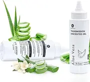 Medvat Clear Unscented Transmission Gel with Aloe Vera - 8.5oz Twist Cap Bottle, 2 Pack