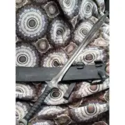 Custom Handmade Carbon Steel Sword Full Tang Double Edge Sword Survival Outdoor