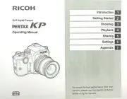 Pentax KP SLR Digital Camera OPERATING MANUAL (148 Page)