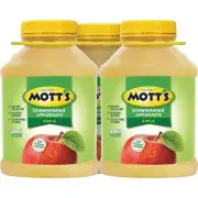 Mott's Unsweetened Applesauce, 46 Ounce (Pack of 3)
