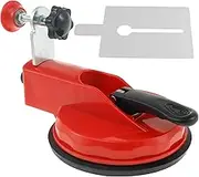 Tile Leveling System Reusable Wall Tile Leveler Suction Cup Large Plate Corner Fixed Marble Leveling Splicer Reliable Ceramic Tile Tightening Tools for Wall Tile Installation Fulasun(Gules)