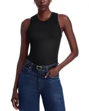 Majestic Filatures Met Baby Rib Tank Top